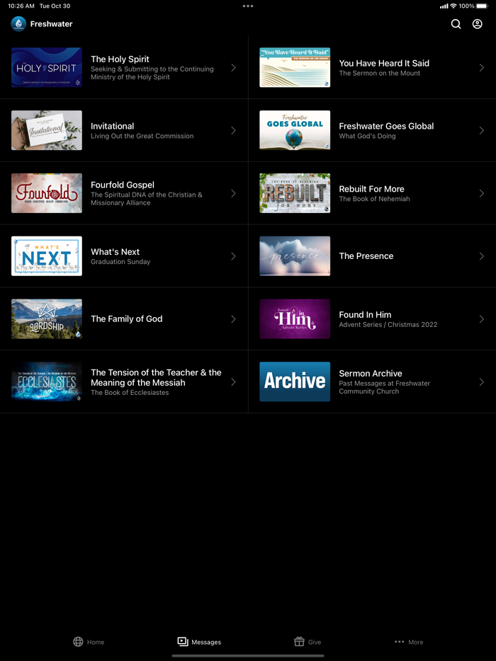 Freshwater Church Wadsworth