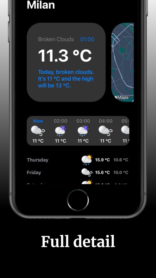 #3. iWeather - Forecast App (macOS) De: Salvatore Milazzo
