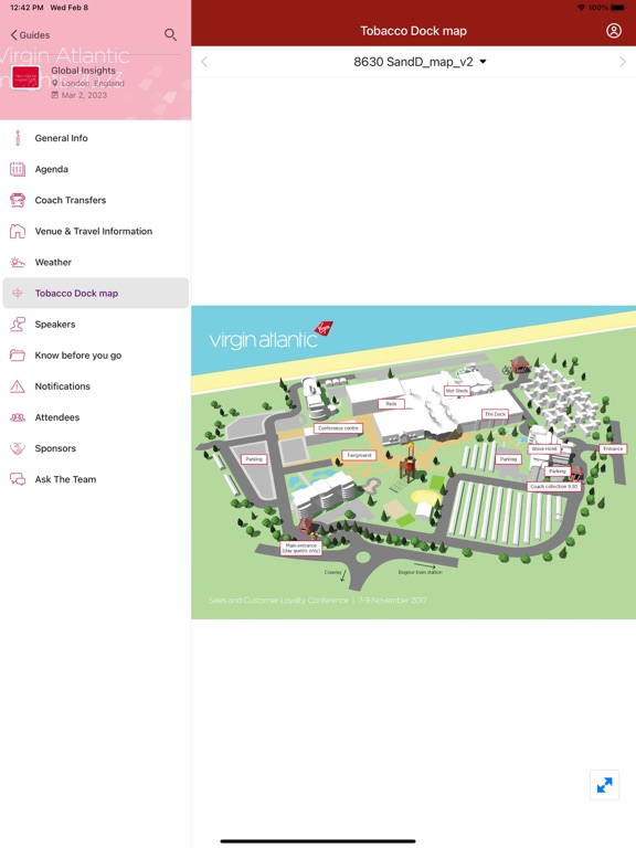 Screenshot #6 pour Virgin Atlantic Events