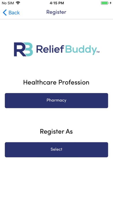 Relief Buddy Screenshot