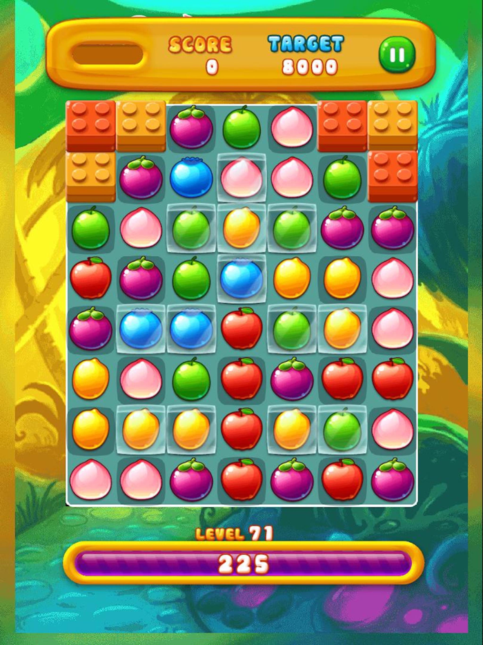 Fruit Frenzy Match Game