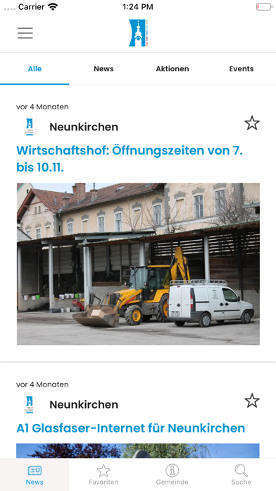 Neunkirchen App Screenshot