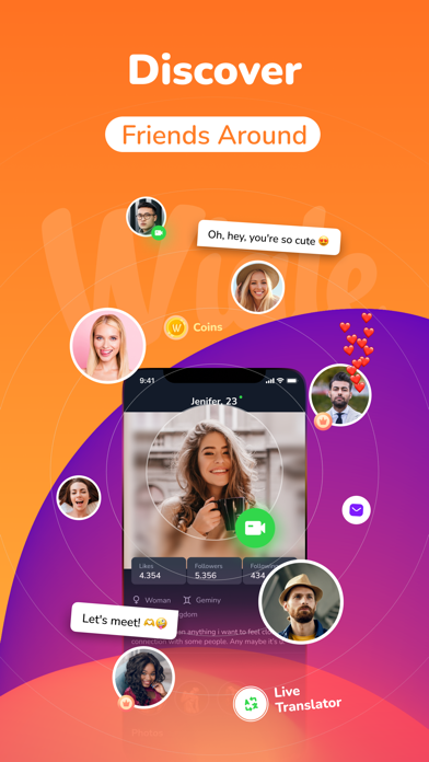 Video Chat with Girls - Wigle Screenshot