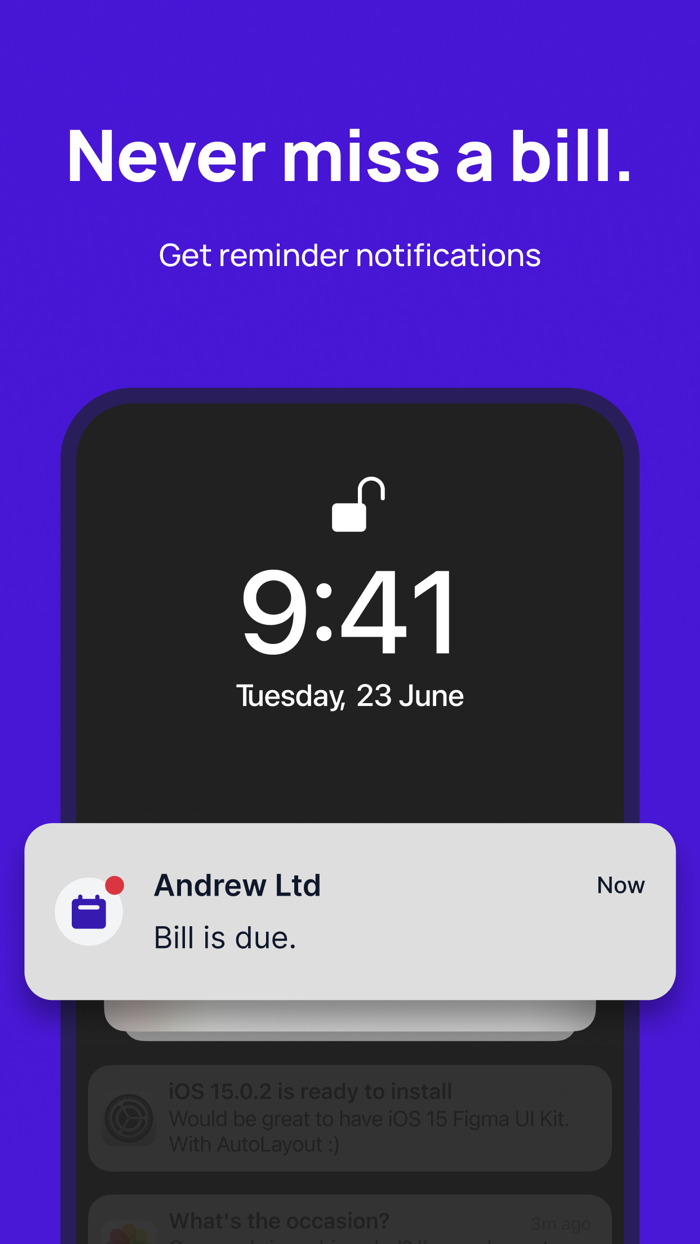 Pay Bills and Organize - ACH App