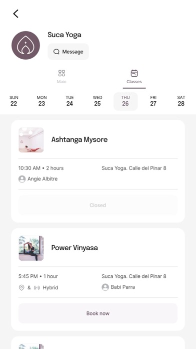 Pinar Pilates Screenshot