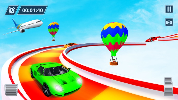 Real Racing Car Stunts 3D screenshot-0