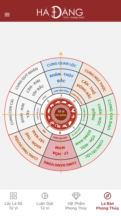 Lập Lá Số Tử Vi & La Bàn Screenshot