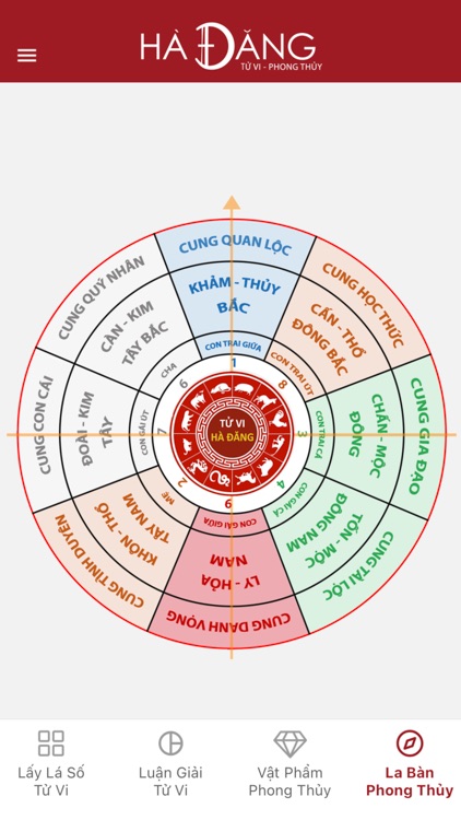 Lập Lá Số Tử Vi & La Bàn screenshot-3