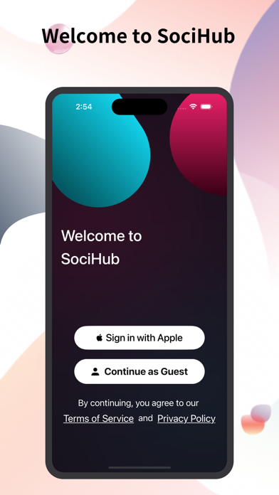 SociHub Screenshot