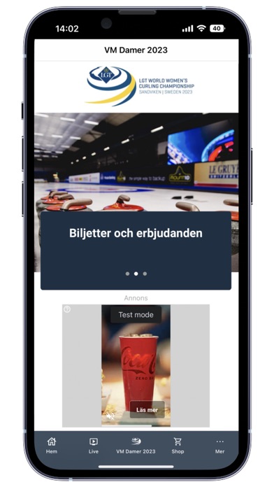 SWE Curling Screenshot
