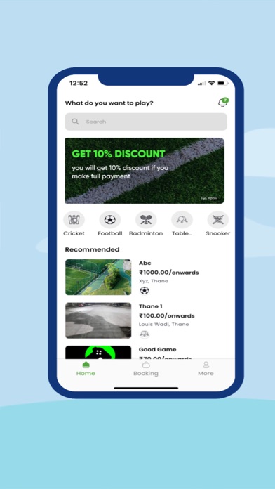 BookYourSlot Screenshot