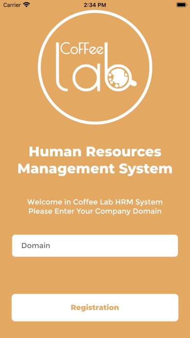 Coffee Lab Admin HR Screenshot