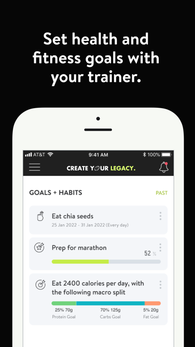 The Combat Fitness App Screenshot