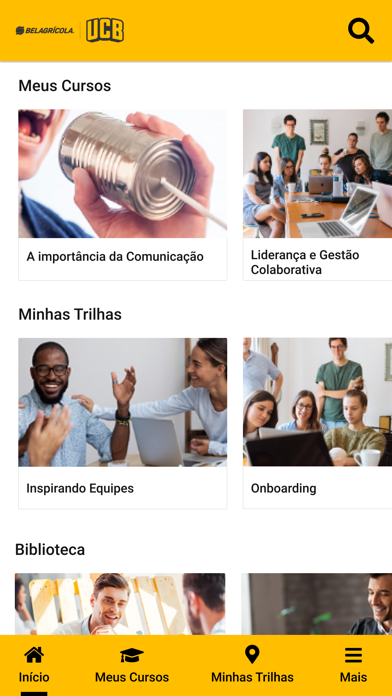 UCB – Universidade Belagrícola Screenshot