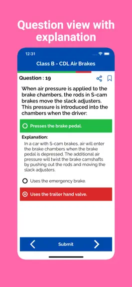 Game screenshot Kentucky CDL Prep Test apk