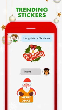 Game screenshot The Christmas Stickers Pack apk