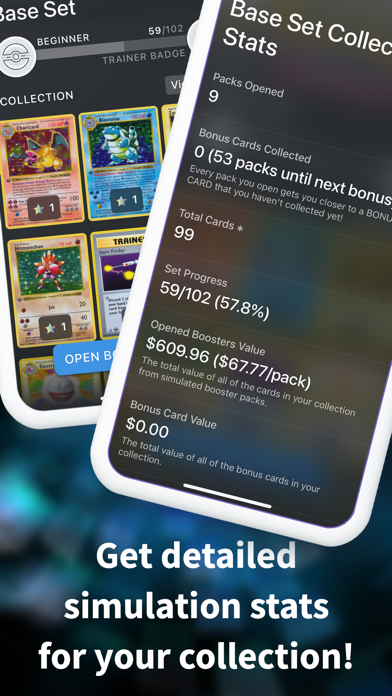 PokeTCG Sim - Open Card Packs! Screenshot