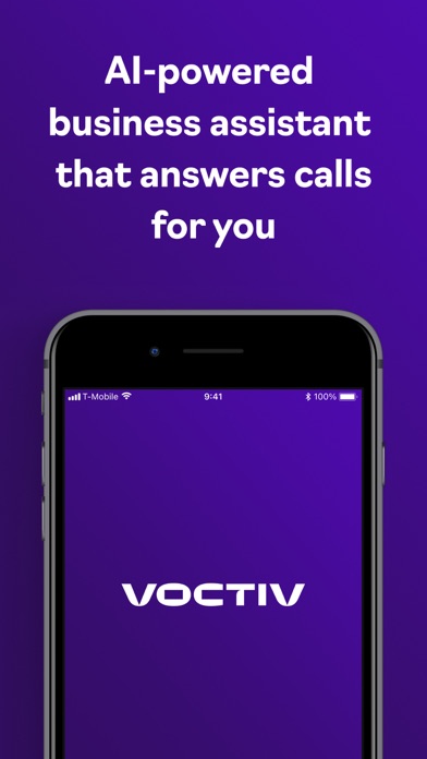 Voctiv - AI call assistant Screenshot 1 - AppWisp.com Voctiv - AI call assistant Screenshot 1 - AppWisp.com