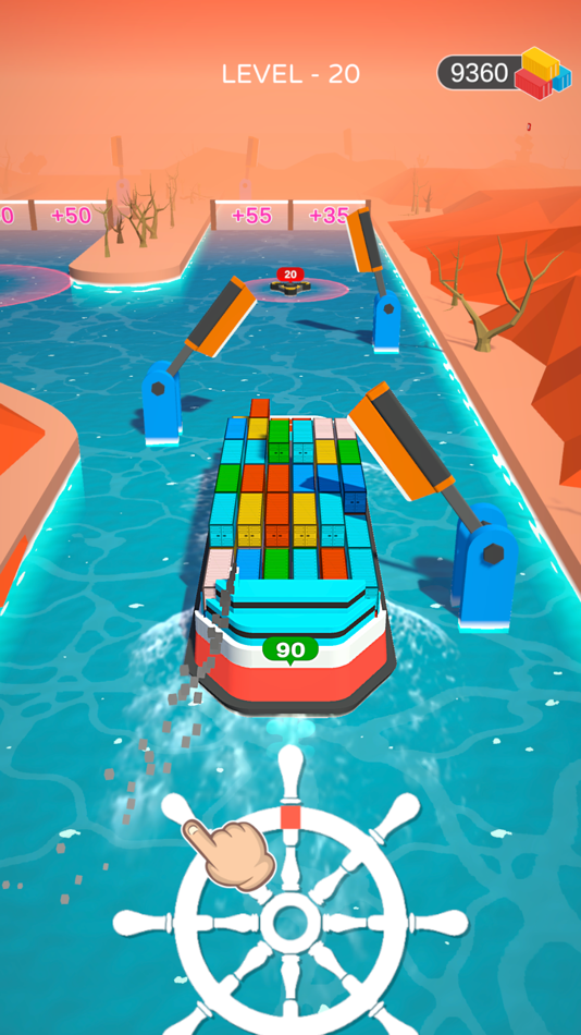 #5. Canal Rush (iOS) 由: Super Spider Studios Private Limited