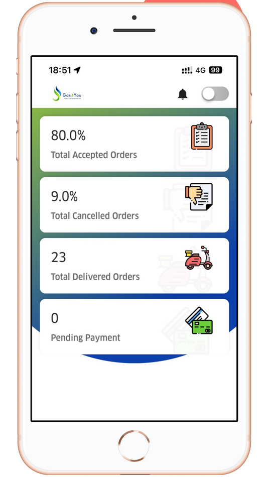 #1. Gas4You Delivery Agent (iOS) 由: Gas4You