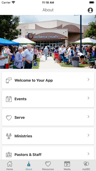 Eastbrook Church Screenshot