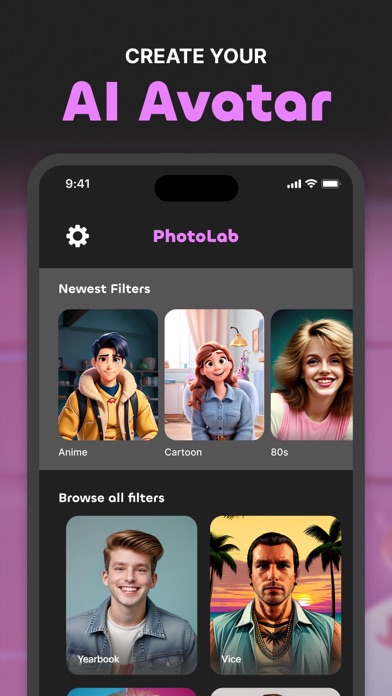 PhotoLab - イラスト化 写真エフェクト AI 画像のおすすめ画像4