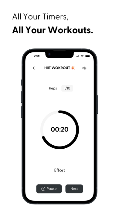 Timer Athletid - Workout Timer Screenshot