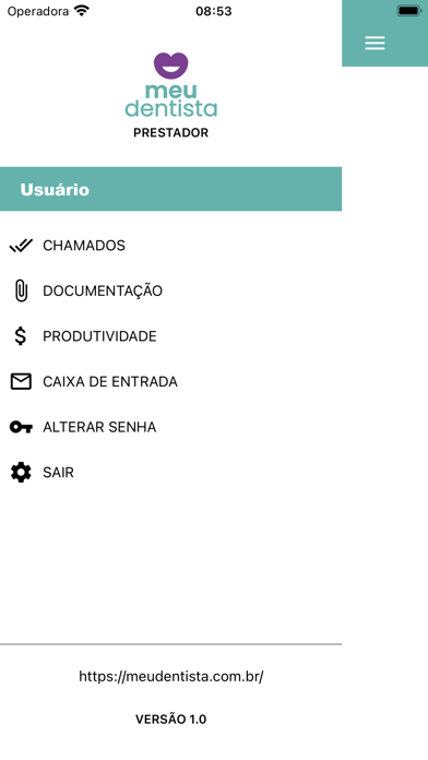 MEU DENTISTA - PRESTADOR Screenshot