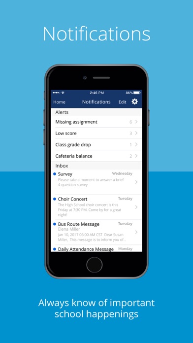 Baldwin School District Screenshot