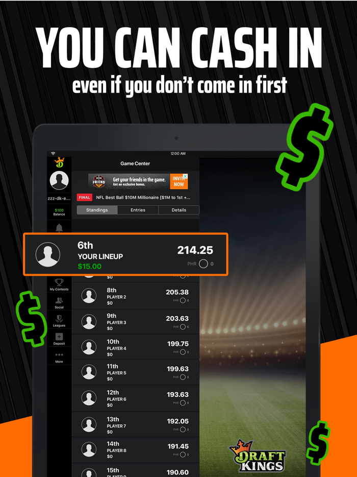 DraftKings Fantasy Sports