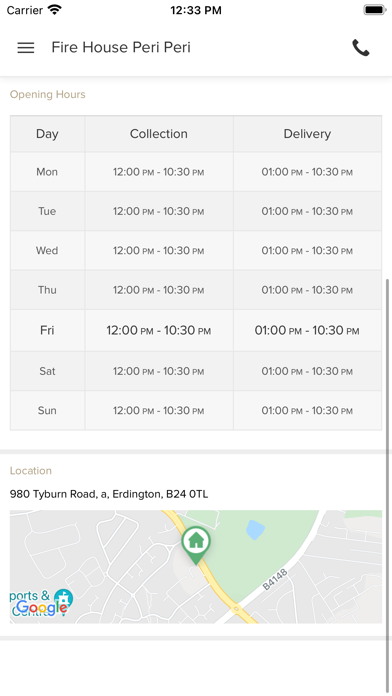 Fire House Peri Peri Screenshot