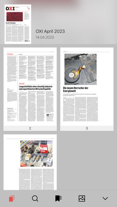 Screenshot #3 pour OXI - die Wirtschaftszeitung