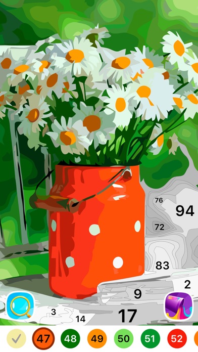 Oil Painting Color by Numbers Screenshot