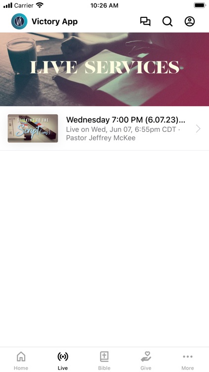 Victory Assembly App