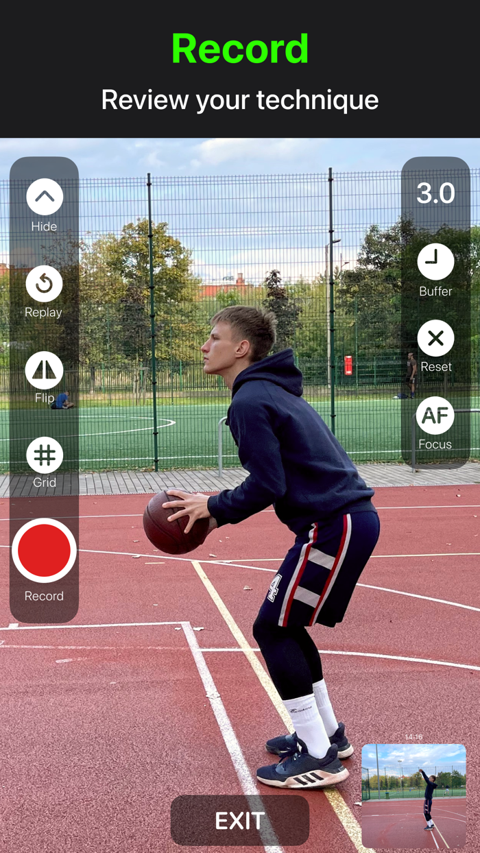 Video Delay Instant Replay Cam