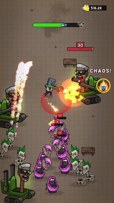 Toilet Monster Survival Battle Screenshot