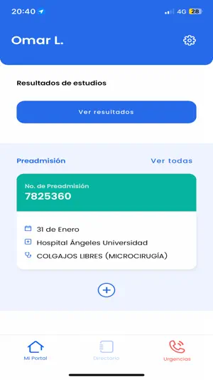 Angeles Digital Pacientes screenshot 2