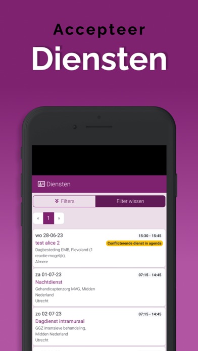 PlanningZorg Screenshot