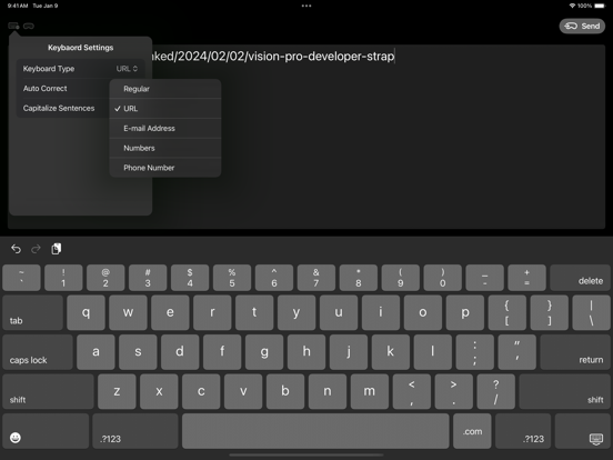 Screenshot #5 pour VBoard Vision Keyboard