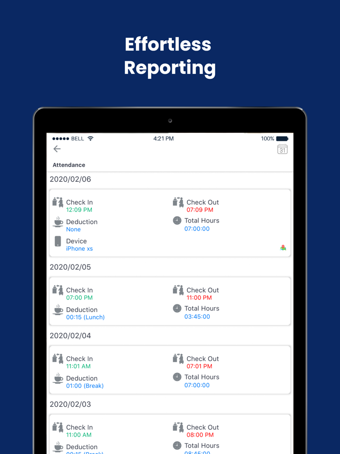 Time Tracker and Hours Tracker