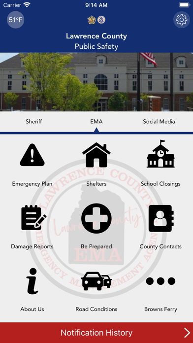 Lawrence County Public Safety Screenshot