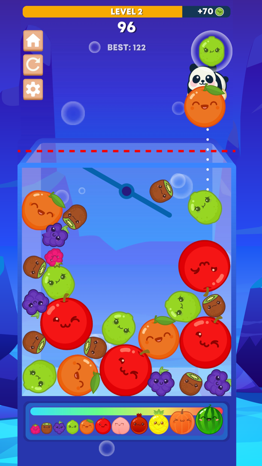 #5. Watermelon Game: Panda Merge (iOS) 由: Pandorio LTD