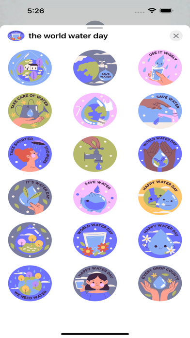 the world water day Screenshot