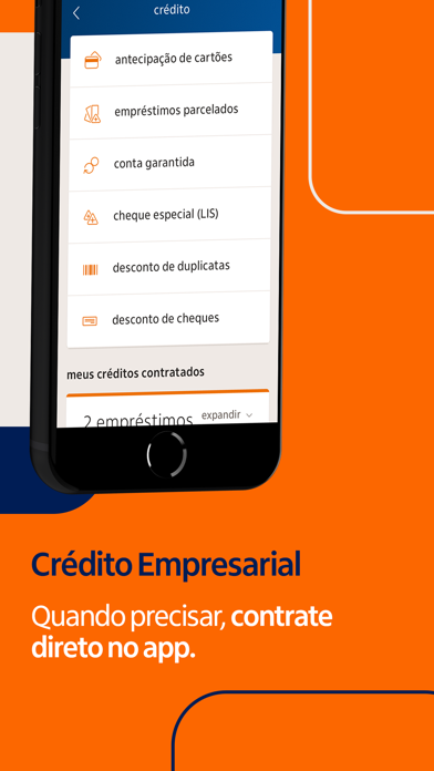 Itaú Empresas Conta PJ digital screenshot 4