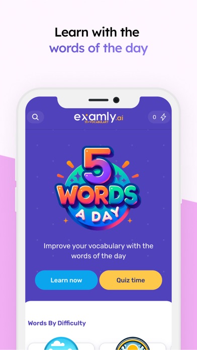 11+ Vocabulary by Examly Screenshot