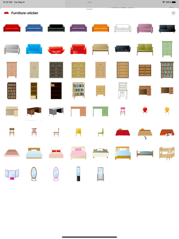 Screenshot #4 pour stickers meubles