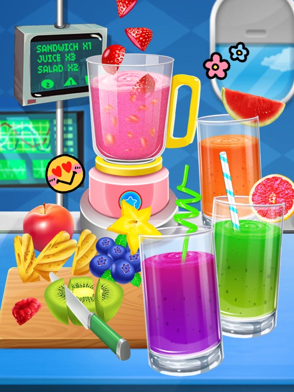 Screenshot #5 pour Airplane Food - Flight Chef