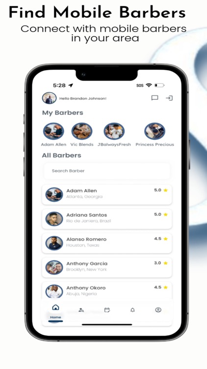 Snippy: Mobile Barber App