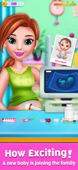 Game screenshot Pregnant Mommy Mom Care Games apk