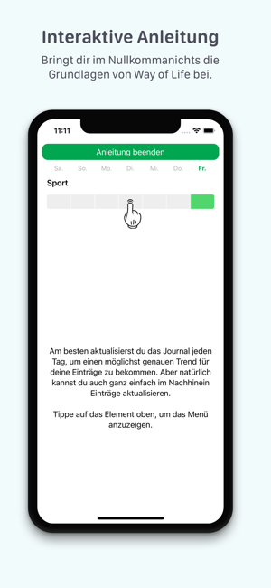 ‎Way of Life: Gewohnheiten Screenshot